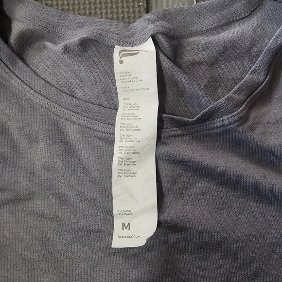 Fabletics Ribbed Tshirt - Picture 2 of 3